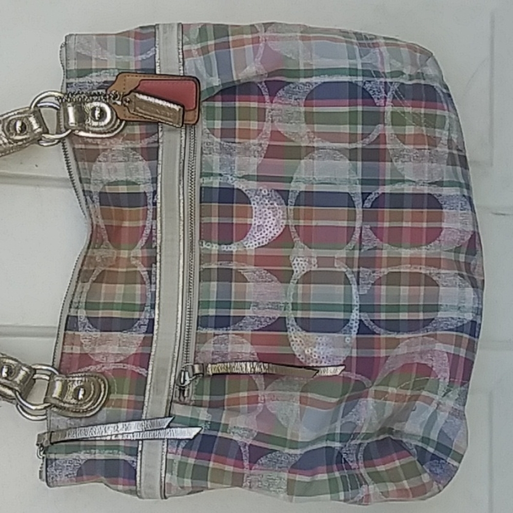 Coach multicolor shoulder bag